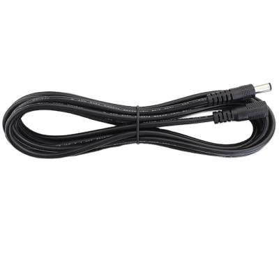 China 5.5*21dc Jack CCTV Cable DC para suministro de energía C en negro 2m 3m 5m 10m longitud en venta