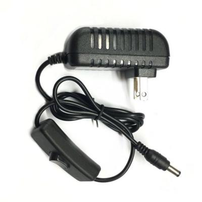 China ABS PC 100-240V AC Inline On Off Switch Power Adapter with Output Current of 2000mA for sale