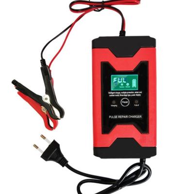 China 12V 6A uitgangsstroombatterijoplader voor auto's en motorfietsen Te koop