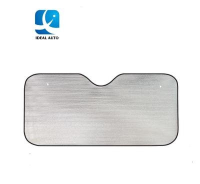 China Lowering Car Interior Temperatures Customized Printing Car Door Window Folding Sunshade EPE Foam Material for sale