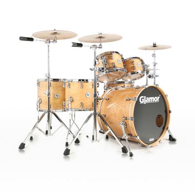 China Charming Environmental High Quality Popular Instrument Materials Wooden and Maple Special Drum Sets for Adults and Children for sale