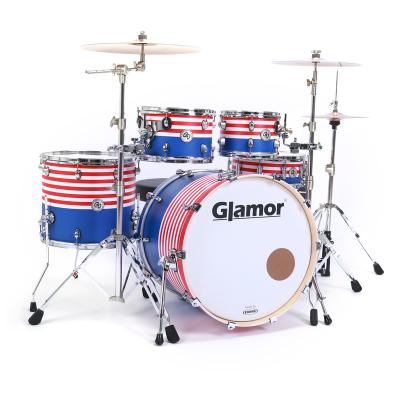 China Modern Professional Portable Music Enlightenment Charm Drum Musical Instrument DC High Quality Series Drum Kits for sale