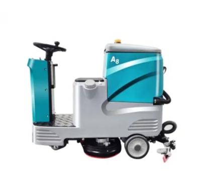 China Warehouse Energy Saving and Low Noise Ride on Floor Scrubber for sale