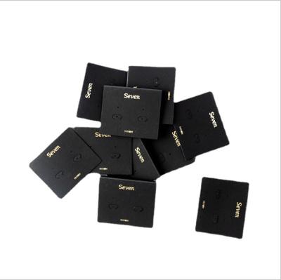 China Wholesale Plastic Morden PVC Earring Packaging Card Jewelry Holder Earring Display Cards Wholesale for sale