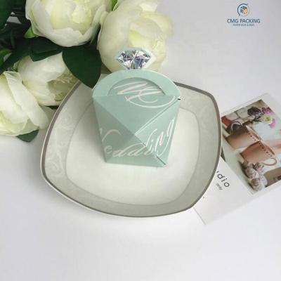 China Recyclable Wedding Event Diamonds Gift Box Decoration Flower Paper Box for sale