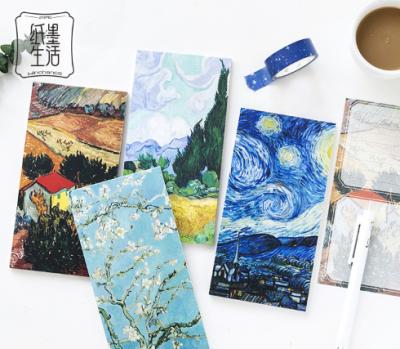 China Custom Wholesale Logo Mini Diary Scrapbooking Stickers Notes Painting Paper Notepad for sale