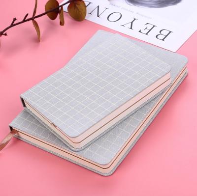 China Wholesale Fabric Customization Notebooks Journal Cover Square Grid Paper Notebook for sale