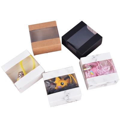 China Handmade Wholesale Manual Soap Window Box, Small Keychain Custom Packing Jewelry Packaging Box for sale