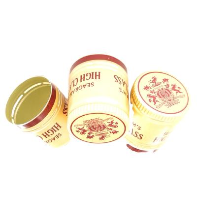 China 24*27mm Pile-proof High Quality Custom Logo Aluminum ROPP Lid Cap For Wine Bottle for sale