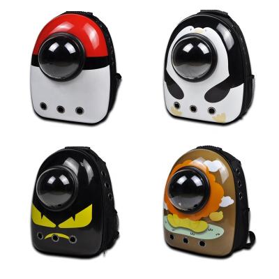 China Fashion Breathable High Quality Pet Cat Dog Bag Backpack Pet Carrierl Outdoor Travel for sale