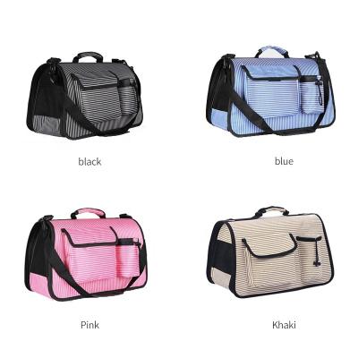 China Cat Puppy Pet Tote Hand Bag Dog Travel Breathable Travel Carrier Soft Side Breathable Carrier for sale