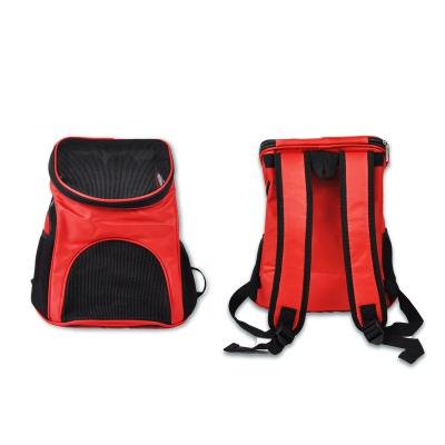 China High Quality Breathable Dog Pet Backpack Carrier Weekender Backpack Pets Bag For Travel for sale