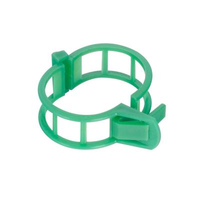 China Country 25 Mm Vegetable Garden Clips Plastic Plant Support Clip Agriculture Clips Tomato Vine Reusable for sale