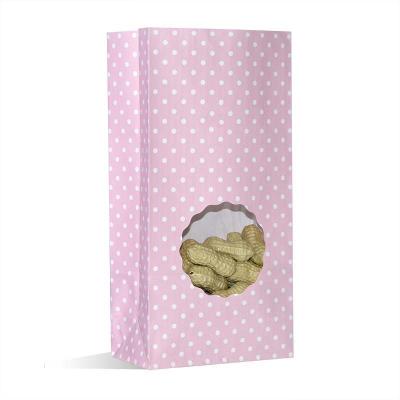 China Custom Food Paper Bags Paper Bag Wholesale Paper Bag Stand Up Pouch With Logo Print For Dry Food for sale