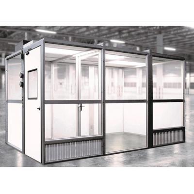 China Keep Workplace Clean High Quality Prefab Clean Rooms / Dust Free Clean Room / Clean Booth With Free Design for sale