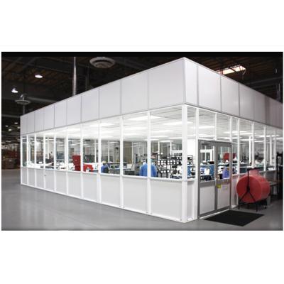 China Keep Workplace Clean Low Noise Class 100 Booth With Clean FFU/Down Flow Booth Laboatory Room for sale