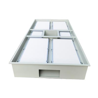 China Even airflow operation cleanroom class 100 airflow ceiling hanging laminar flow ceiling for hospital for sale