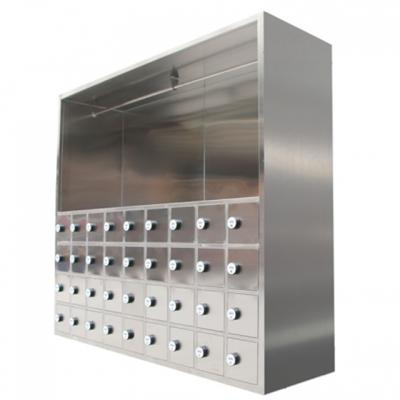 China Design staff cleanroom locker workshop stainless steel clothes cabinets anti-static clean wardrobe for sale