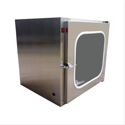 China Laboratory clean room stainless steel transfer window purification workshop operating room self-cleaning pass box for sale