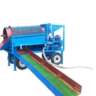 China Alluvial Screen Clay Washing Machine Trommel Screen Gold Washing Gold Mining Trommel Screen For Sale for sale