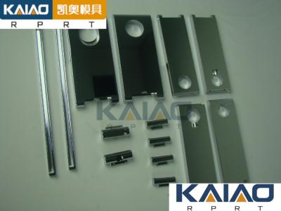 China Modelo rápido del final de la galjanoplastia de Chrome de la creación de un prototipo del aluminio del metal del CNC en venta