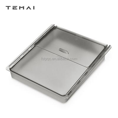 China Increase Storage Space INS Railing Car Trunk Storage Bag Wholesale High Quality Car Armrest Storage Box For Tesla Model 3 for sale