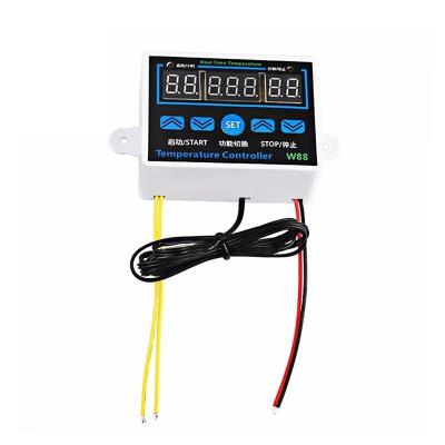 China W88 12V/220V LED Display Digital Thermostat Temperature Controller Thermoregulator Incubator Control Sensor Switch XH-W1411 XH-W1411 W88 for sale