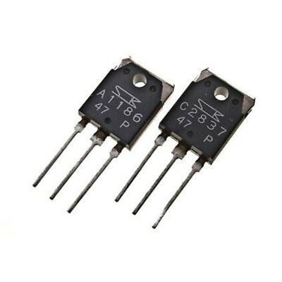 China Original Transistor 2SA1186 A1186 2SC2837 C2837 General Purpose Silicon PNP Power Amplifier Transistors TO-3P for sale