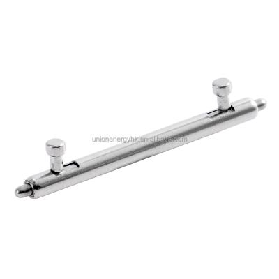 China Hot Selling Stainless Steel Spring Bar For Watch With Quick Release 2 Stair Flatten Double Hook Shoulder for sale