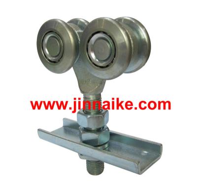 China Door Accessories Hanger Door Steel Wheel, Folding Sliding Door Roller, Elevator Door Hanger Roller for sale