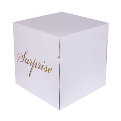 China CRD party supply - super size surprise box for proposal and party gift preparation for sale