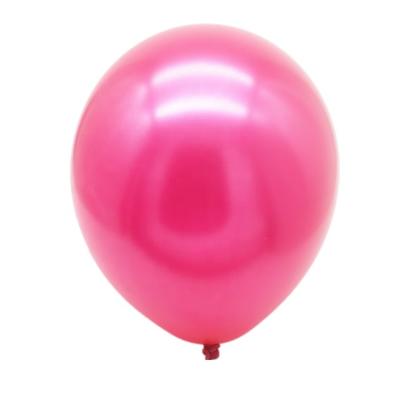 China Factory directly 12 inch round shape pearl latex balloon for sale