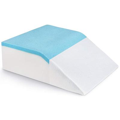 China High Quality Premium Comfortable Memory Wedge Memory Foam Leg Elevation Pillow for sale