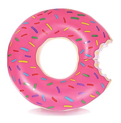 China Fashionable Cute Donut Pool Floats Inflatables Doughnut Swimming Ring for Adult Kids Beach Pool Water Fun for sale