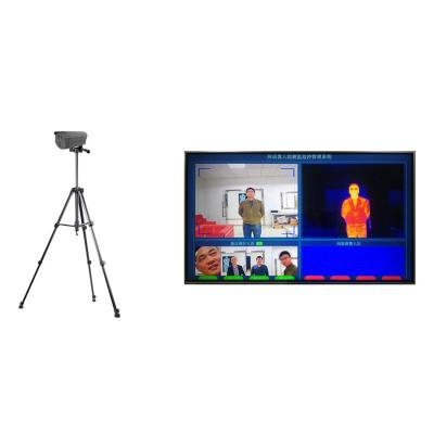 China Dual cameras thermal imaging temperature measurement camera linked with computer and TV for sale