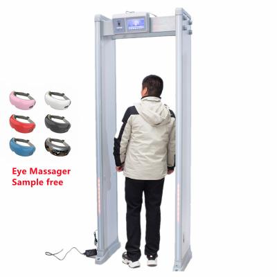 China Prison Etc CE Approval SD-600F Multi-Zones Station Airport Factory Walk Through Detector Metal Detector for sale