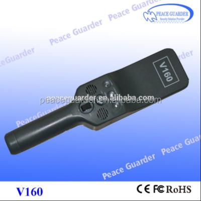 China Jelewry Portable Handheld Metal Detectorwith Body Scanner High Sensitivity For Gold Company V160 for sale