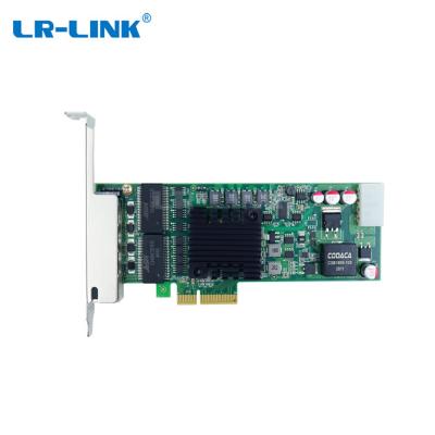 China Server PCI Express x4 Gigabit Quad Port PoE Frame Grabber Based on Intel I350 Chipset for Computer Vision for sale