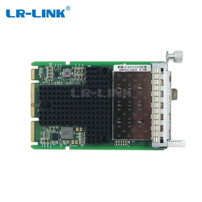 China LR-LINK LRES3007PF-OCP Server Quad-port Type 1 Mezzanine 10G SFP+ Ethernet Network Adapter (Intel XL710 Based) for sale