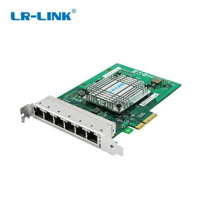 China Server New Arrival Multi Port Gigabit PCIe x4 Copper Intel I350 1G 6*RJ45 LAN Card Adapter for sale