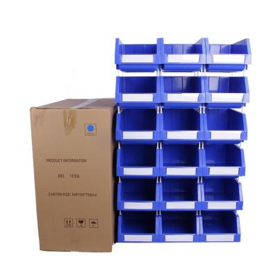 China Virgin PP Material High Quality Impact PP Industrial Warehouse Easy Pick Plastic Storage Bins for sale