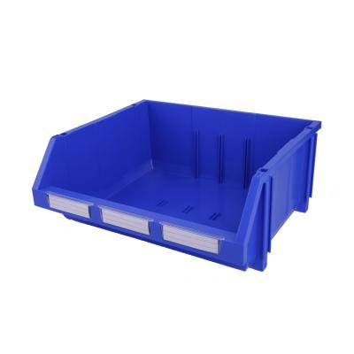 China Customized Viable Logo Bulk Stocks High Quality Stackable Plastic Storage Bins for sale