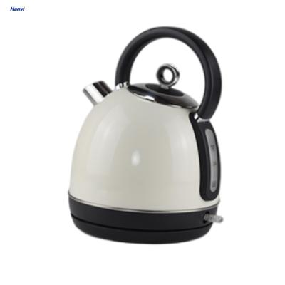 China Wholesale Metal Kettle Stainless Steel Base 360 ​​Degree Thermo Electric Whistling Kettle for sale