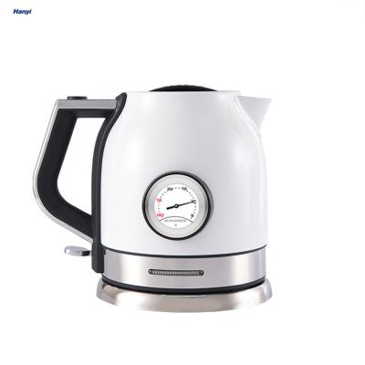 China 360 Degree Base Rotation Hotel Water Heater Stainless Steel Electric Coffee Whistling Kettle for sale