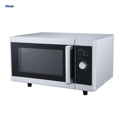 China Hotel 25L 1000W Single Tray Pita Bread Cake Tray Hotel 1 Deck Oven Baking Microwave For Commercial Use for sale