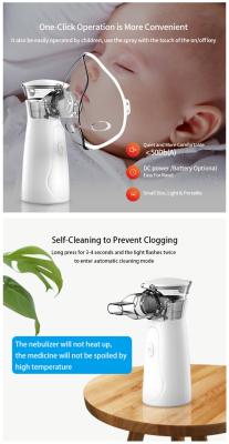 China Portable Small Portable Nebulizer Machine Lightweight For Breathing Problems for sale