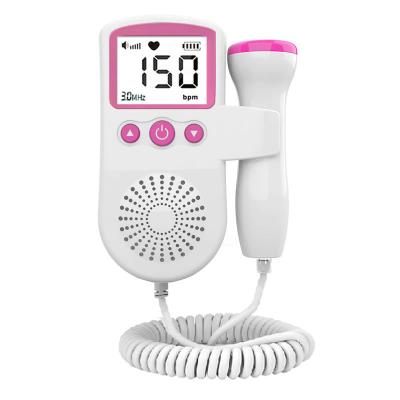 China Electronic Fetal Heart Monitor, Pregnancy Heart Beat Monitor for prenatal care,Technology Plastic ABS Meterial for sale