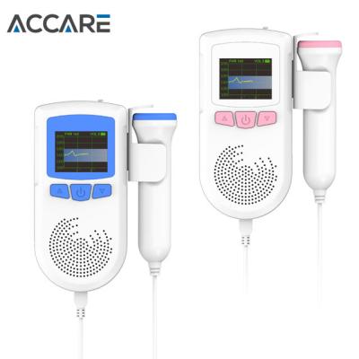 China Hospital Lightweight Fetal Heart Detector Baby Fetal Heart Monitor For Home Use for sale