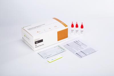 China BfArM PEI Certified Typhoid Antigen Rapid Test Disposable 10 - 15 Minutes Reaction Time for sale