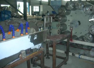 China PVC Fiber Reinforced Soft Pipe Production Line , PVC Soft Plastic Hose Extrusion Line for sale